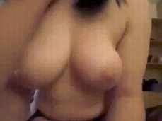 Best big natural tits being choked I've ever seen gif