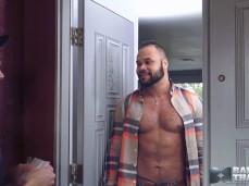 Brian Bond gets to know handsome, hot-chested DAMIEN KILAUEA 0022 gif