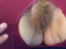 Blonde hairy pussy gif