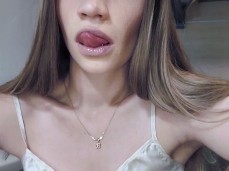 you cum on my tongue gif