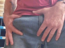 Showing off his big, hot bulge 0006-1 1 gif