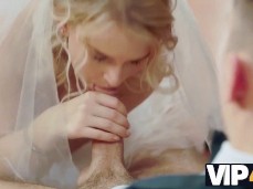 Bride sucking cock from two angles gif
