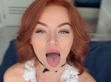 Hot Foxy Milf Begs You To Cum On Her's Face gif