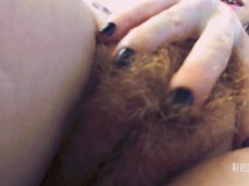 Ginger Hairy Car Pussy gif
