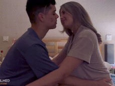 Making out on couch gif