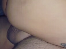 Blowjob then a quick ride to a creampie gif