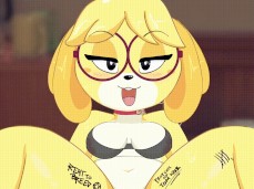 Furry#isabelle gif