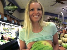 FTV Staci Carr Flashes in Supermarket elite tits topless gif
