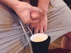 Frothy coffee gif