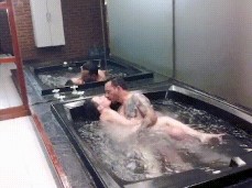 Getting romantic in jacuzzi gif