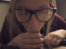 schoolgirl took it in her mouth for the first time gif