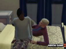 MY BOYFRIEND TURNED ME BACKLESS AND CUM ON MY FACE | HENTAI SIMS4 GAMEPLAY gif