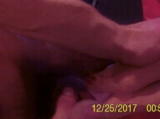 Footjob under the table cum gif