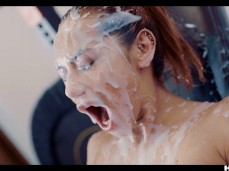 cum on her face gif