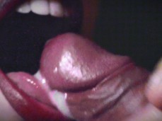 HUGE LOAD in MOUTH before a BLOWJOB gif