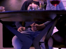 Under table hj gif