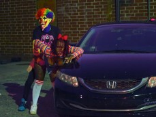 CLOWN FUCKING HIS ASSISTANT AFTER WORK gif