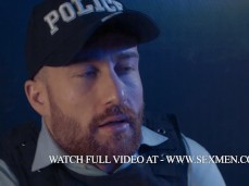 Malik Delgaty catches officer Olivier Robert spying -- and jerking 0021 7 gif