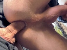 Pumping Cum in His Ass gif