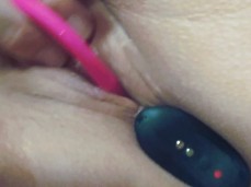 Wet Pussy Vibrator Play gif