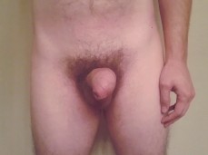 Big Thick Uncut Cock - All Natural gif