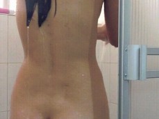 Hot ass in the shower. gif