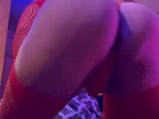 Red twerk gif