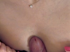 spermcovered titjob gif