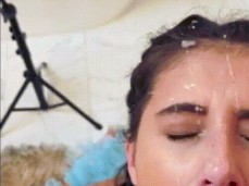 amateur facial gif