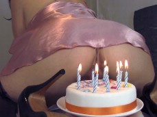 Blowing out her B'Day Candles gif