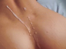 Cum on back gif