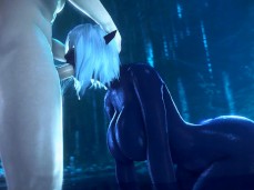 Dark elf blowjob gif