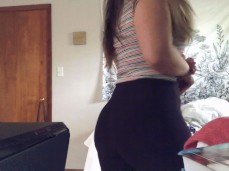 cute girl jiggle gif