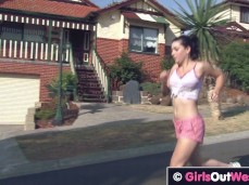 jogging tits gif