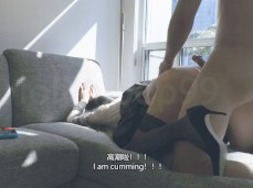 Sex for Rent - Part 2 【SUB】以性换租2 gif