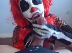 Clown Cum gif