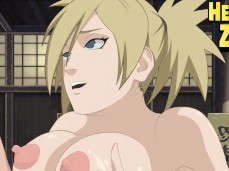 Naruto hentai Temari big tits titjob video gif