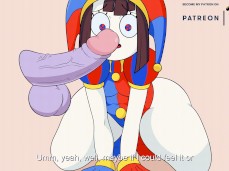 The amazing digital circus Jax X Pomni Cartoon porn gif