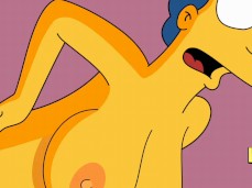 Simpsons porn Marge getting fucked doggystyle gif