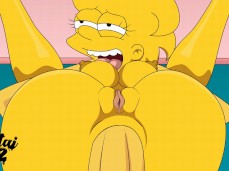 LISA SIMPSON FULL NELSON ANAL CARTOON PORN gif