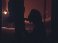 Silhouette Slow Blowjob Side View (BL) gif