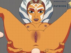 STAR WARS AHSOKA ANAL FUCKED HENTAI gif