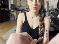 Swedish girl sucks dick gif