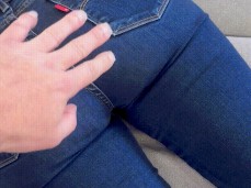 Amazing hot ass in tight denim jeans 🍑🔥💦 gif