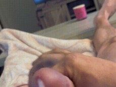 beefy Militaryman3845 jerks his hot knob 0103-1 5 toe-curling cumshot pov gif