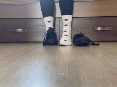 cute socks gif