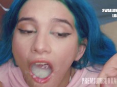 cum mouth gif