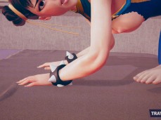 Chun Li getting doggystyle gif