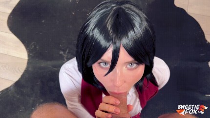 Mikasa Cosplay BJ