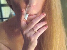 Smoking Masturbation gif